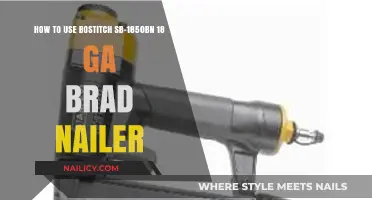 Mastering the Bostitch SB-1850BN: A Guide to Using Your 18 Ga Brad Nailer