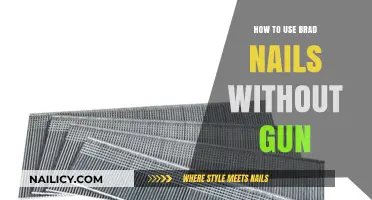 Mastering Brad Nails: A Gun-Free Guide for Crafty Beginners