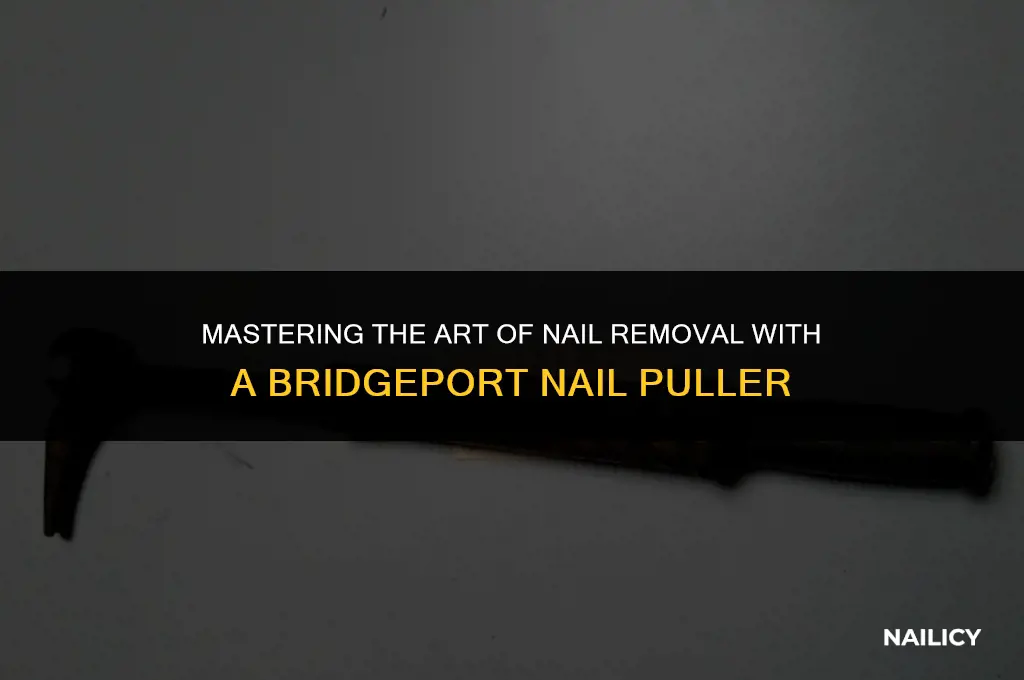 how to use bridgeport nail puller
