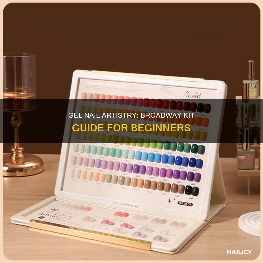how to use broadway gel nail kit