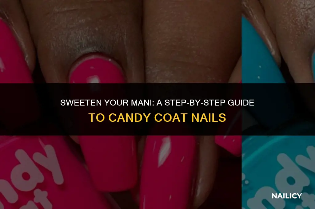 how to use candy coat build a nail