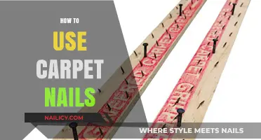 Securing Your Carpet: A Guide to Using Carpet Nails Effectively