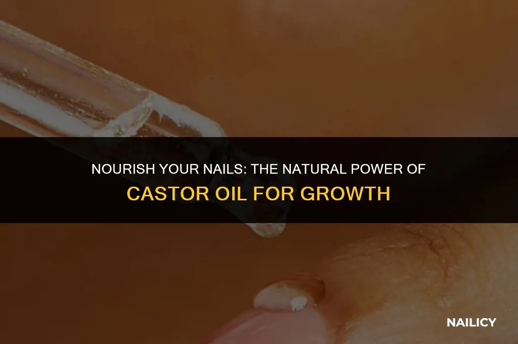 how to use castor oil for nail growth