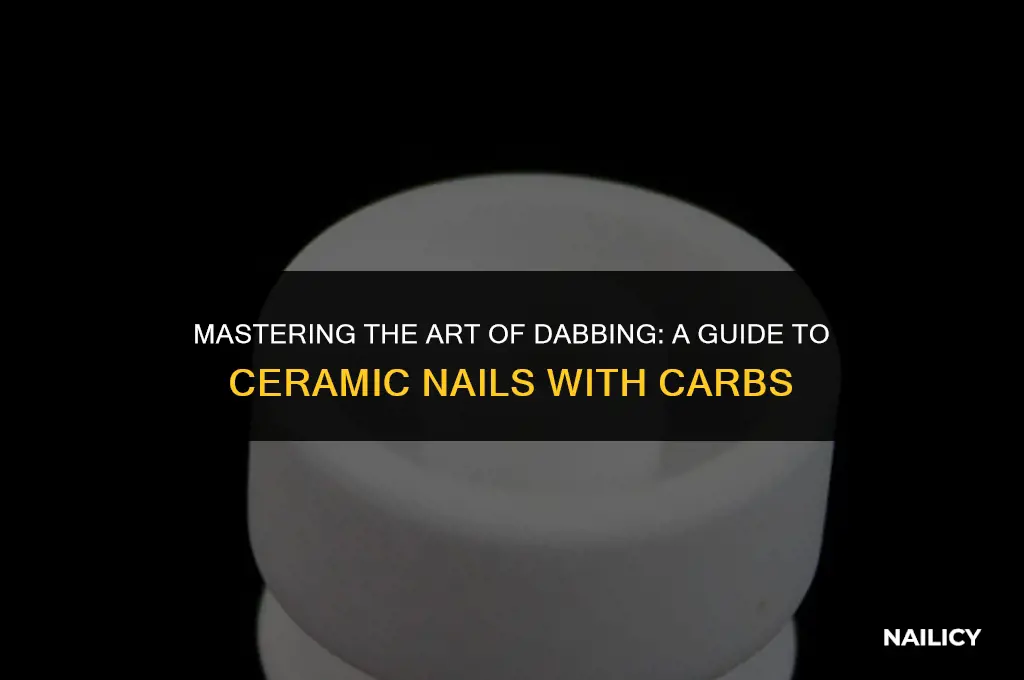 how to use ceramic nail with carb