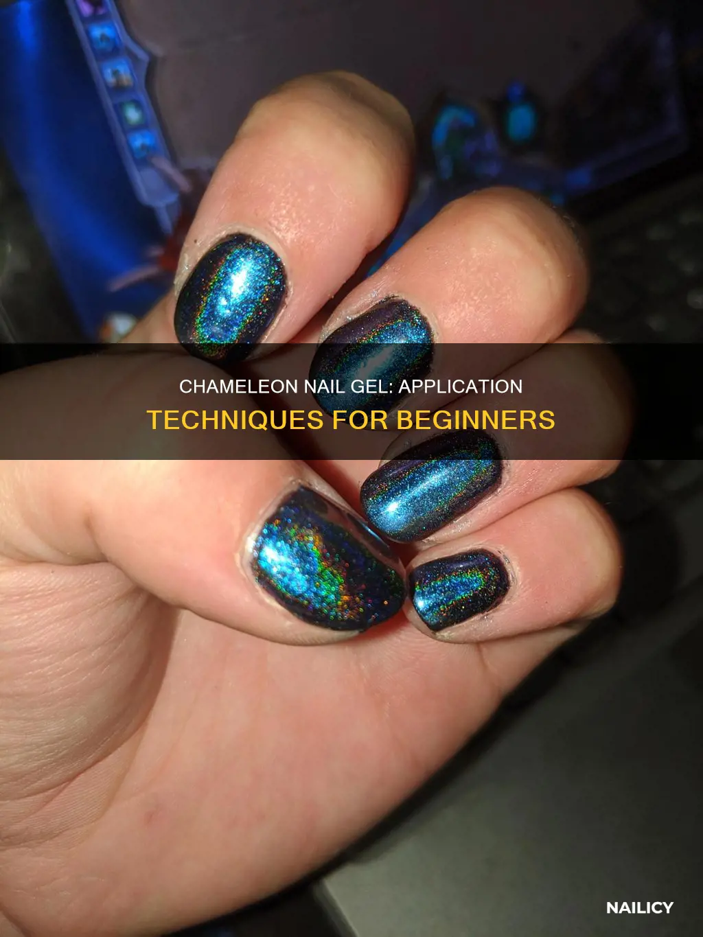 how to use chameleon nail gel