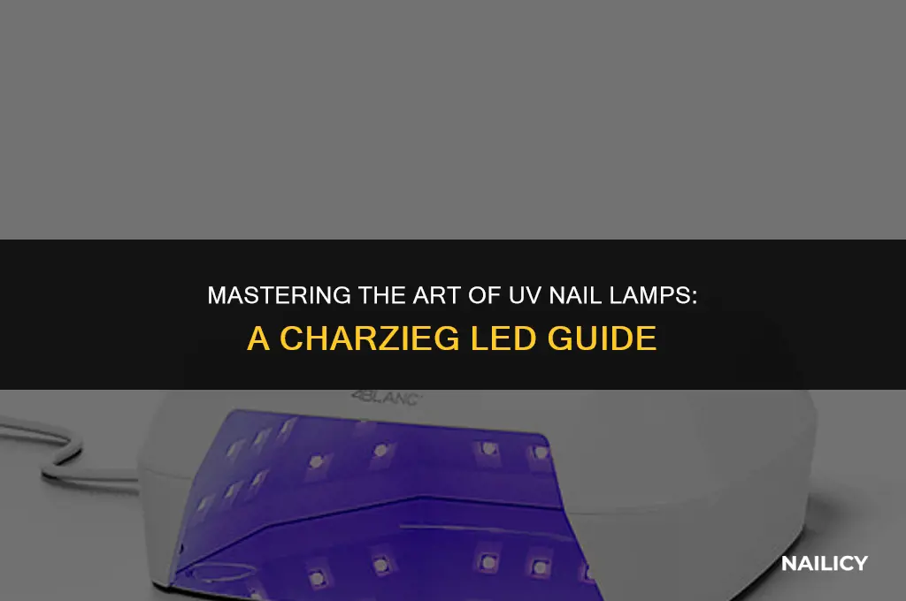 how to use charzieg led uv nail lamp