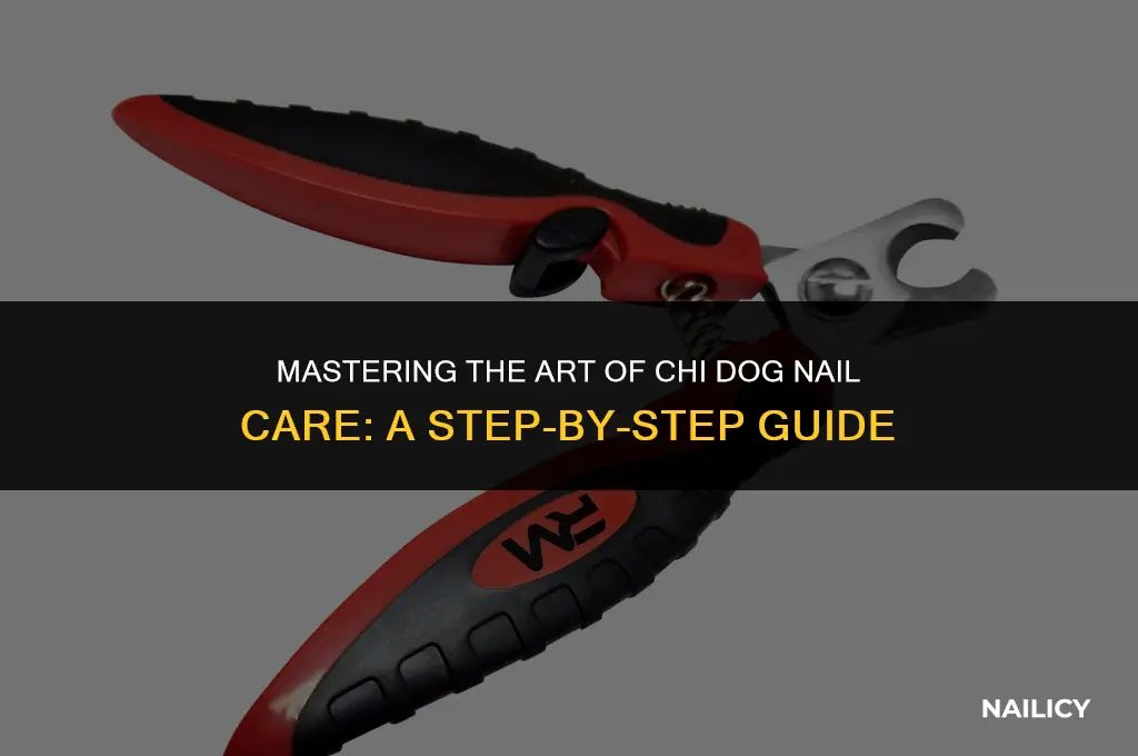 how to use chi dog nail clippers