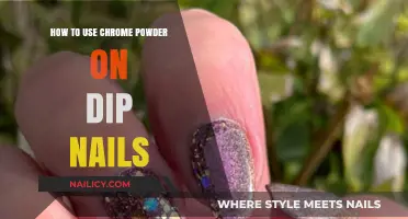 Elevate Your Dip Nails: A Guide to Using Chrome Powder