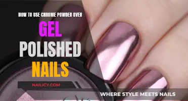 Chrome Powder Magic: Gel Nails Get a Gleaming Makeover