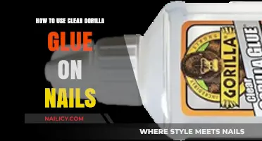 Nail It Down: A Guide to Using Clear Gorilla Glue on Nails