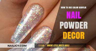 Creative Nail Art: Using Color Acrylic Nail Powder for Stunning Decor