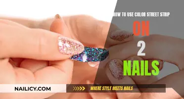 Effortless Elegance: Mastering the Color Street Strip on Two Nails