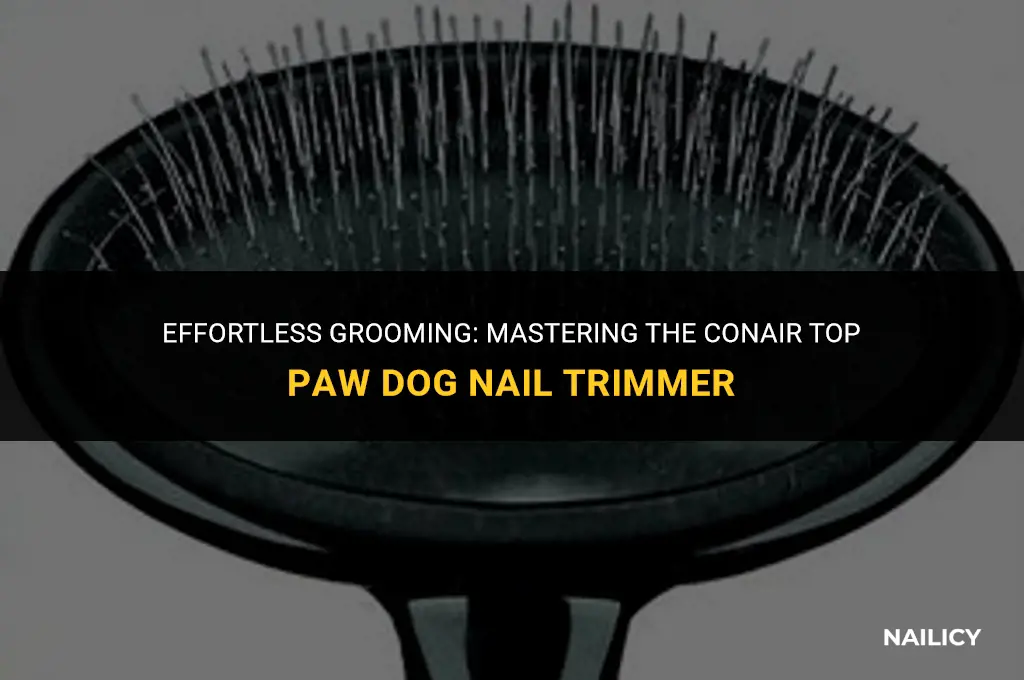 how to use conair top paw dog nail trimmer