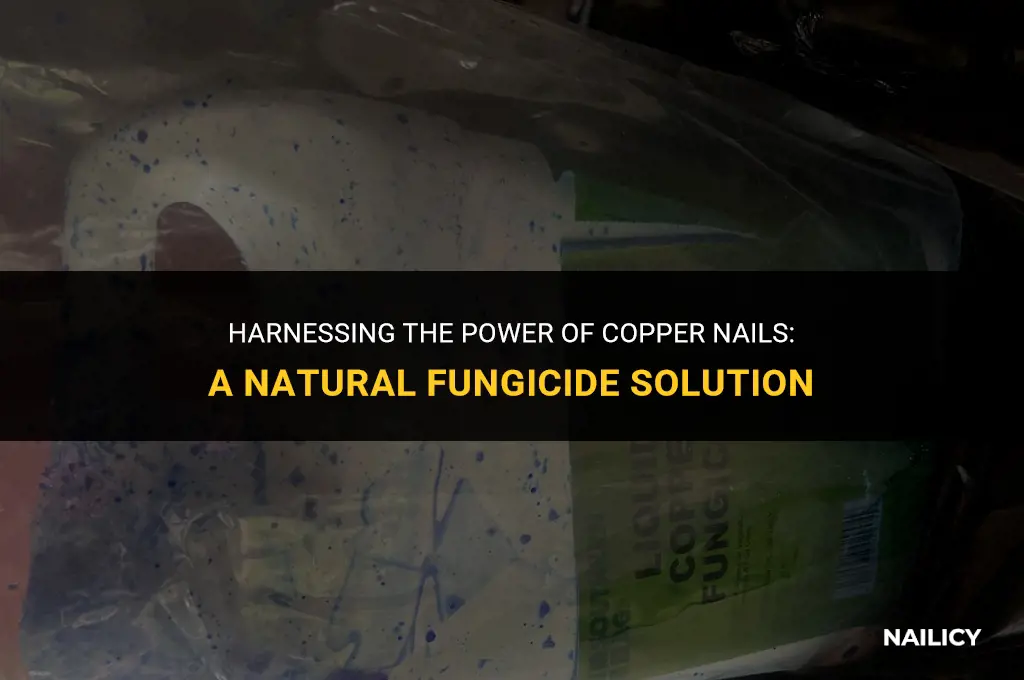 how to use copper nails as a fungicide