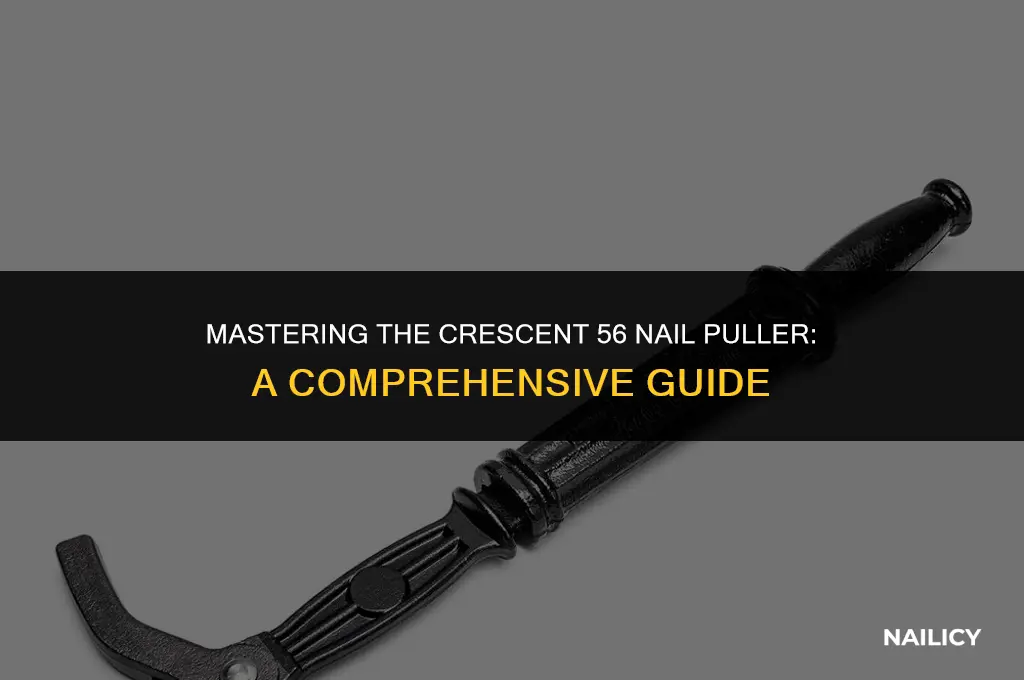 how to use crescent 56 nail puller