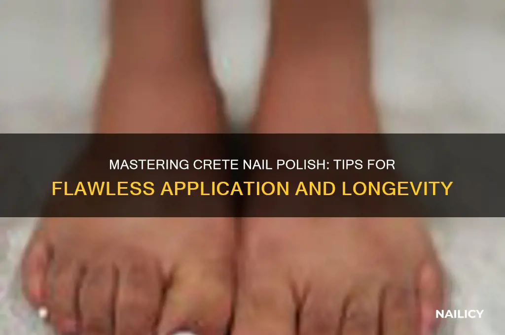 how to use crete nail polish