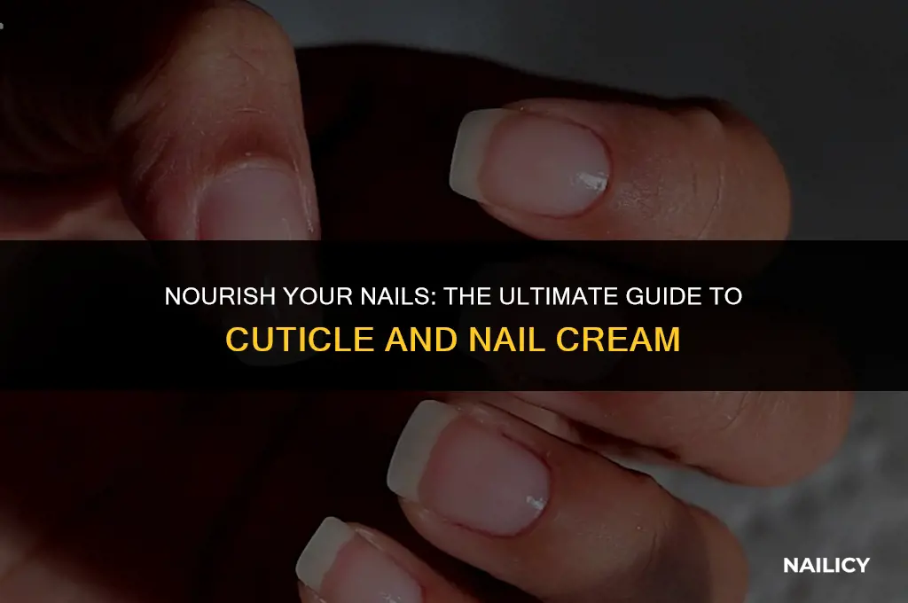 how to use cuticle and nail cream