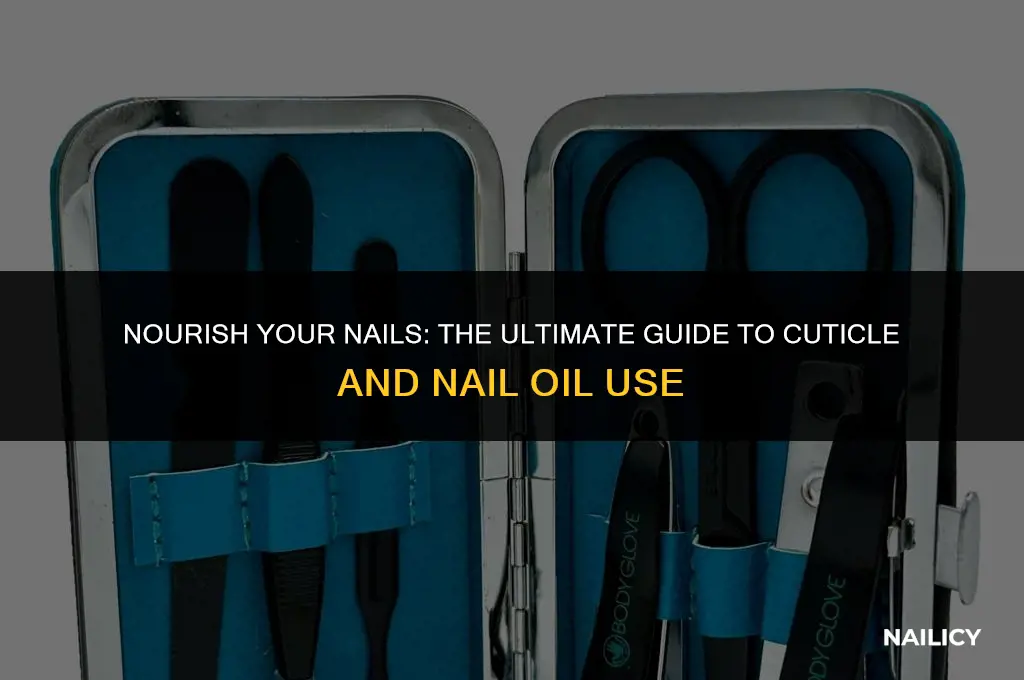 how to use cuticle and nail oil