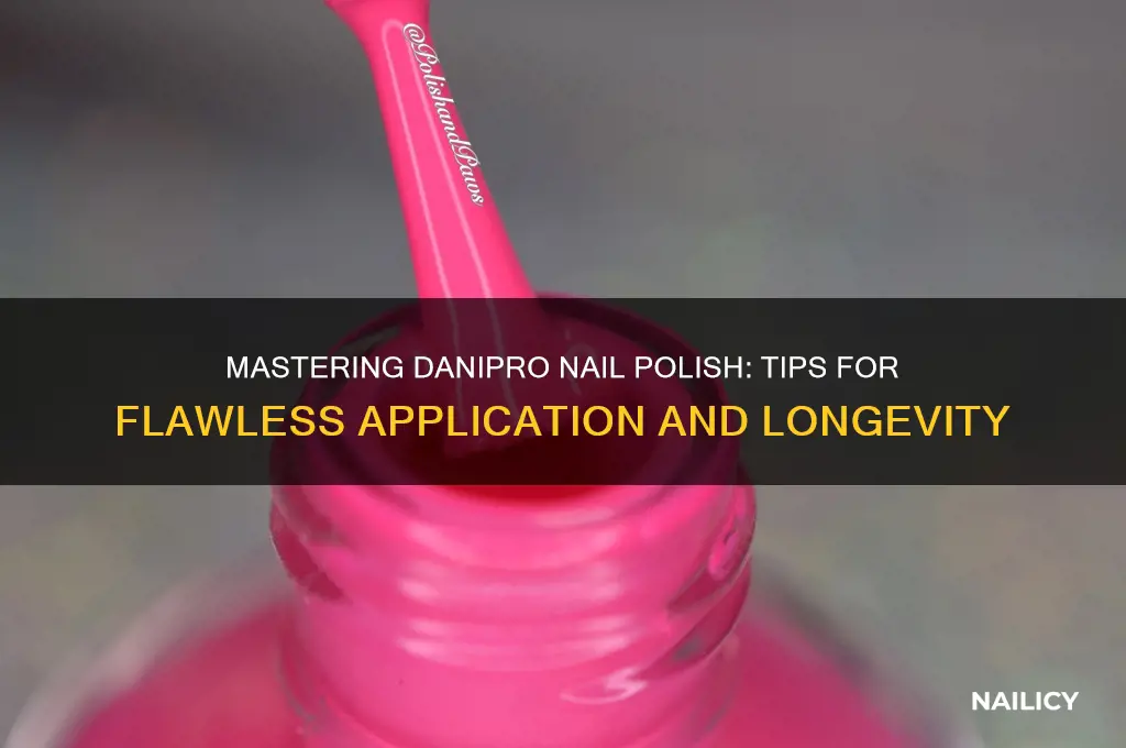 how to use danipro nail polish