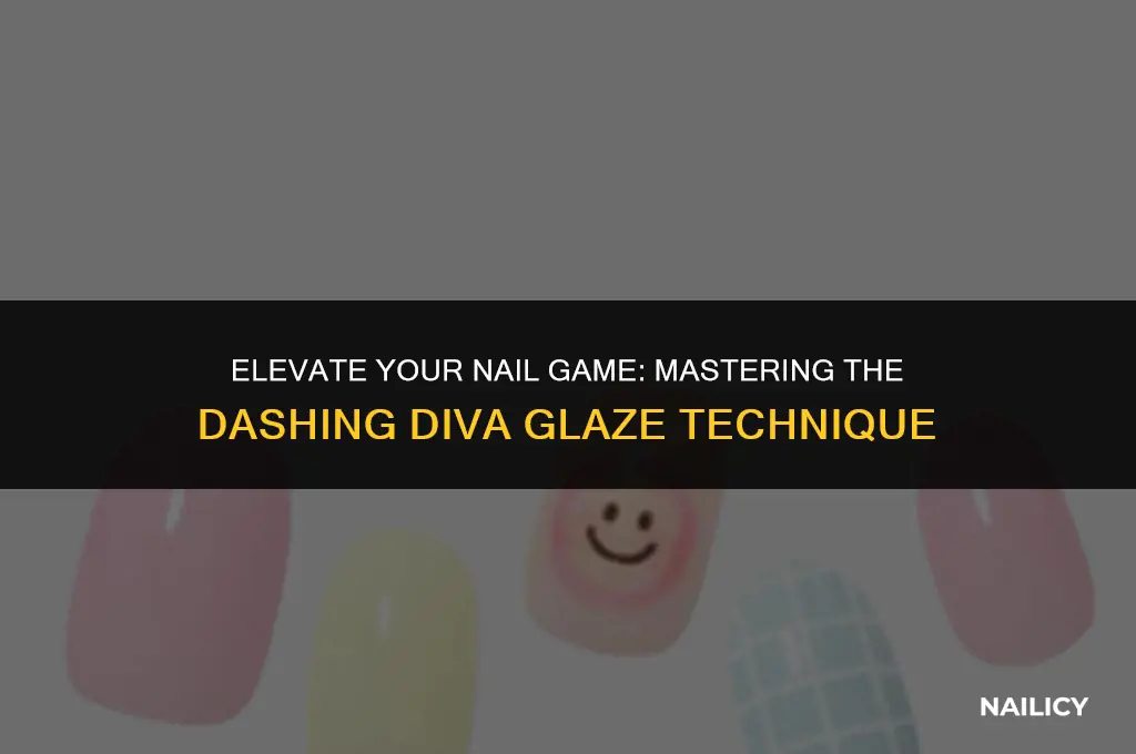 how to use dashing diva glaze nails