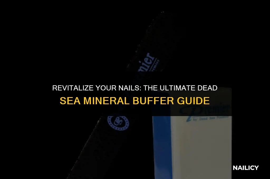 how to use dead sea feel free nail buffer