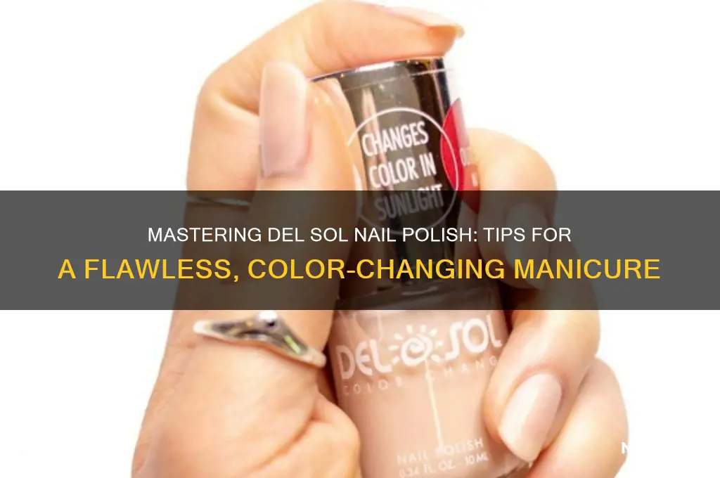 how to use del sol nail polish