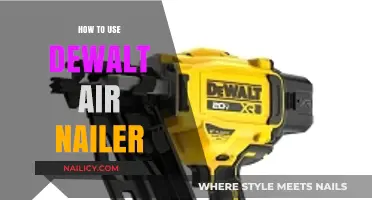 Mastering the DeWalt Air Nailer: A Comprehensive Guide