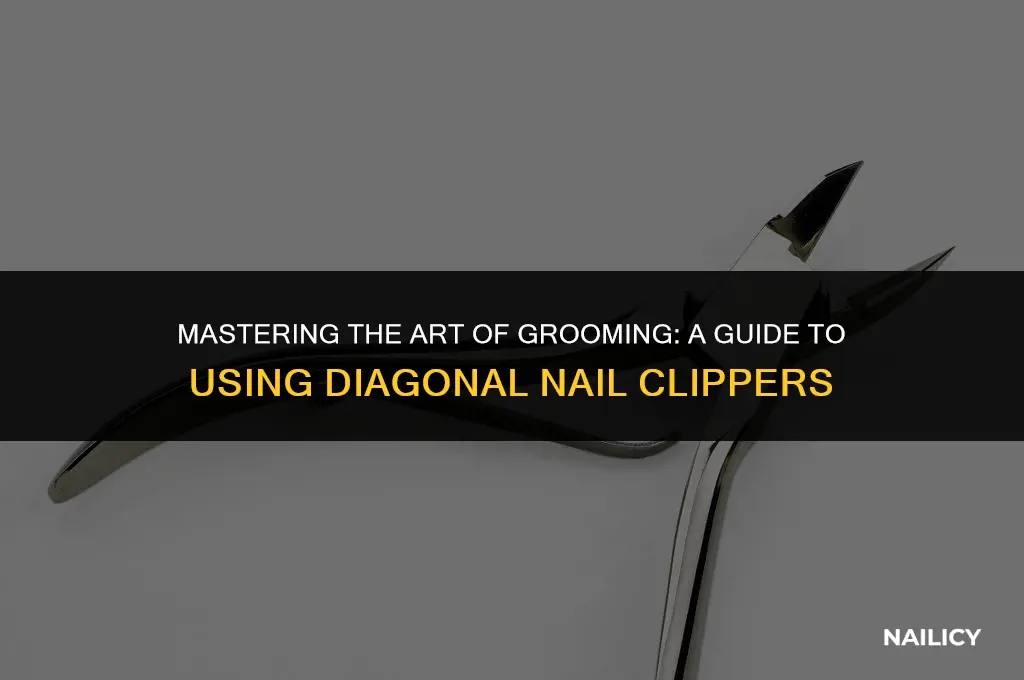 how to use diagonal nail clipper