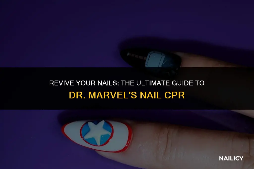 how to use dr marvey nail cpr