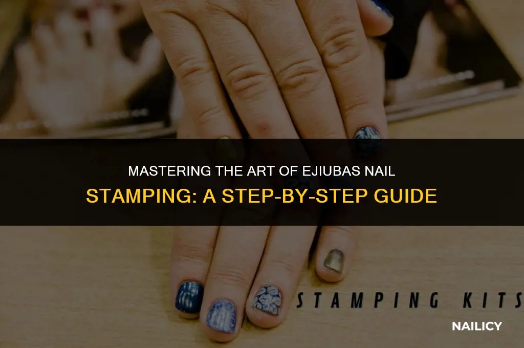 how to use ejiubas nail stamp