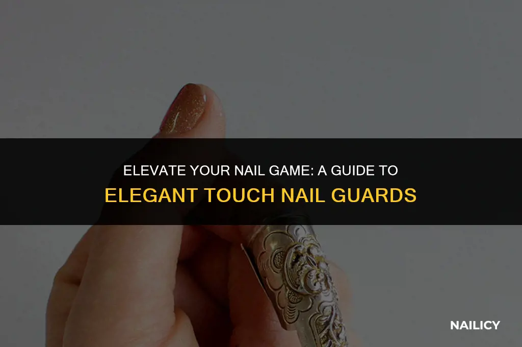 how to use elegant touch nail guards