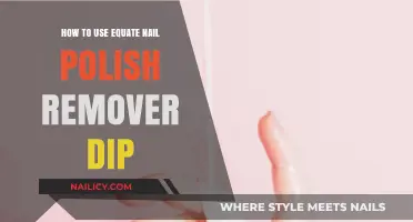 Easy Nail Polish Removal with Equate Dip