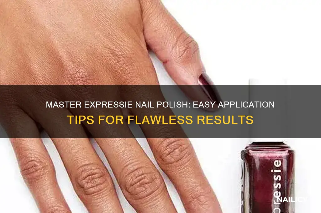 how to use expressie nail polish