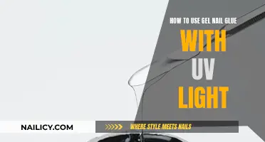 Gel Nail Glue and UV Light: The Perfect Combo