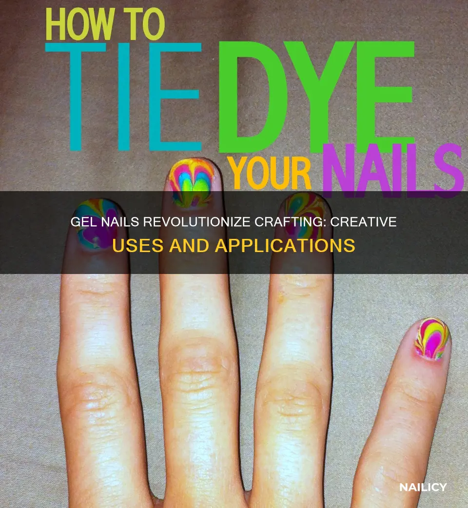how to use gel nails for crafts