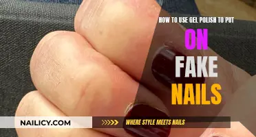 Gel Polish Application for Fake Nails: A Step-by-Step Guide