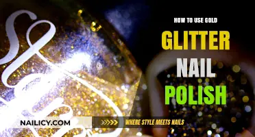 Glam Up Your Nails: Mastering Gold Glitter Polish Application