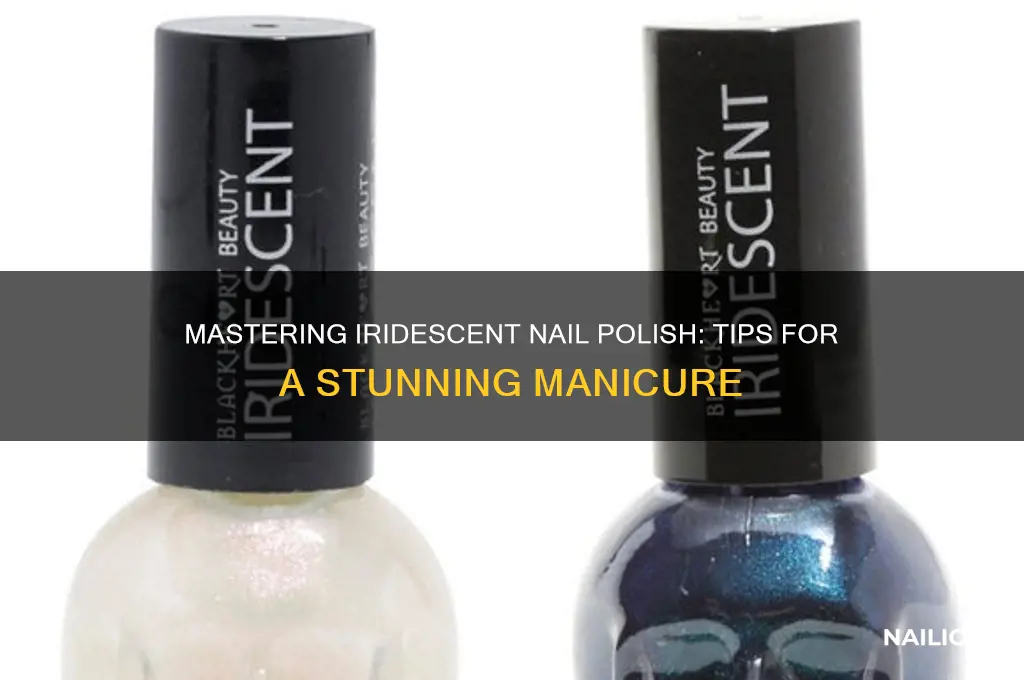 how to use iridescent nail polish