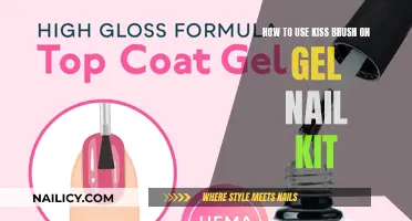 Kiss Brush Gel Nail Kit: Application Techniques