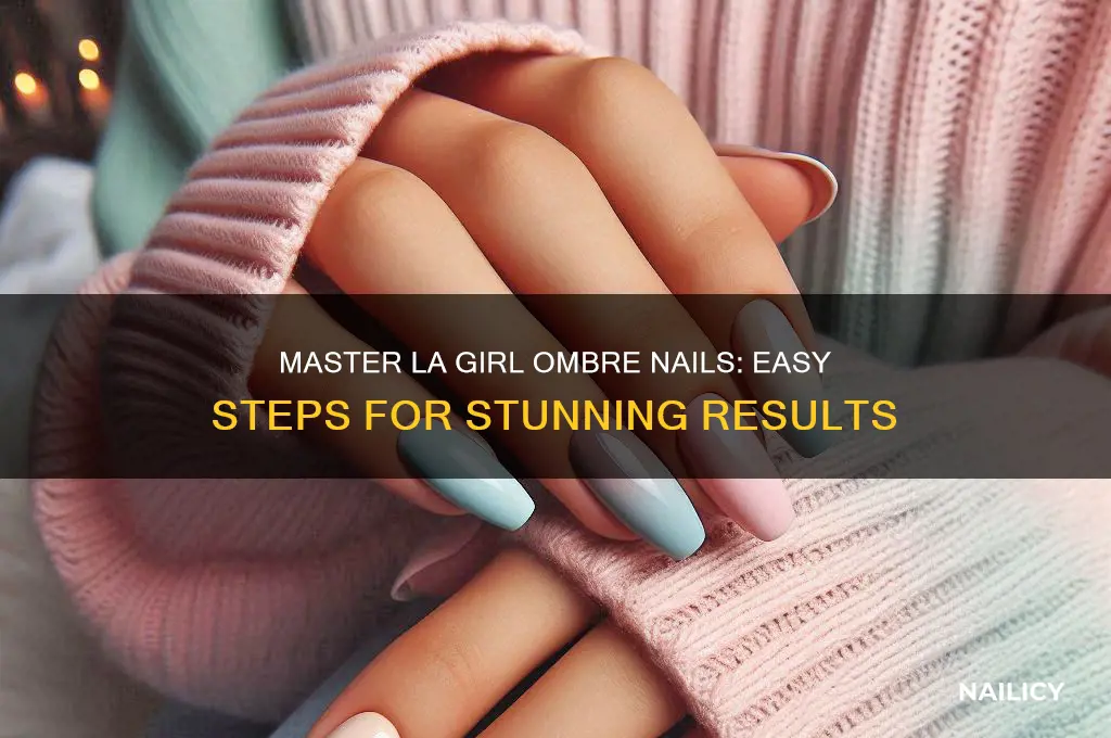 how to use la girl ombre nail polish