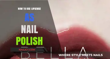 Creative Beauty Hack: Using LipSense as Nail Polish
