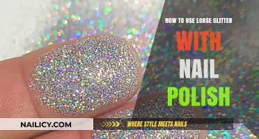 Sparkle Like a Pro: Mastering Loose Glitter with Nail Polish