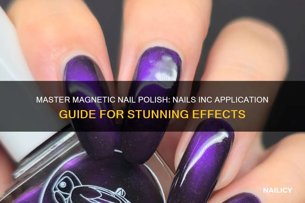 how to use magnetic nail polish nails inc