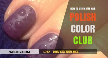 Mastering Matte Manicures: A Guide to Using Color Club Nail Polish