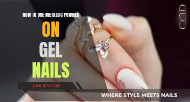 Gel Nails: Metallic Powder Magic Tricks and Tips