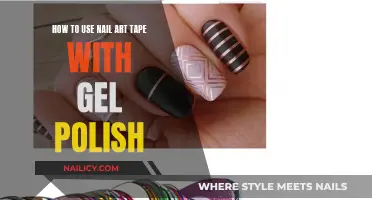 Nail Art Tape and Gel Polish: Creative Design Ideas