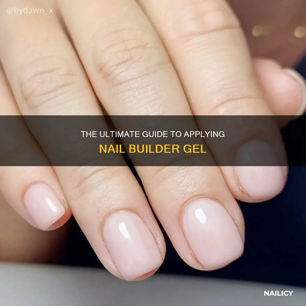 how to use nail builder gel