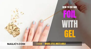 Nail Art Revolution: Foil and Gel Combo