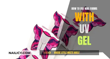 Mastering Nail Forms: UV Gel Application Techniques