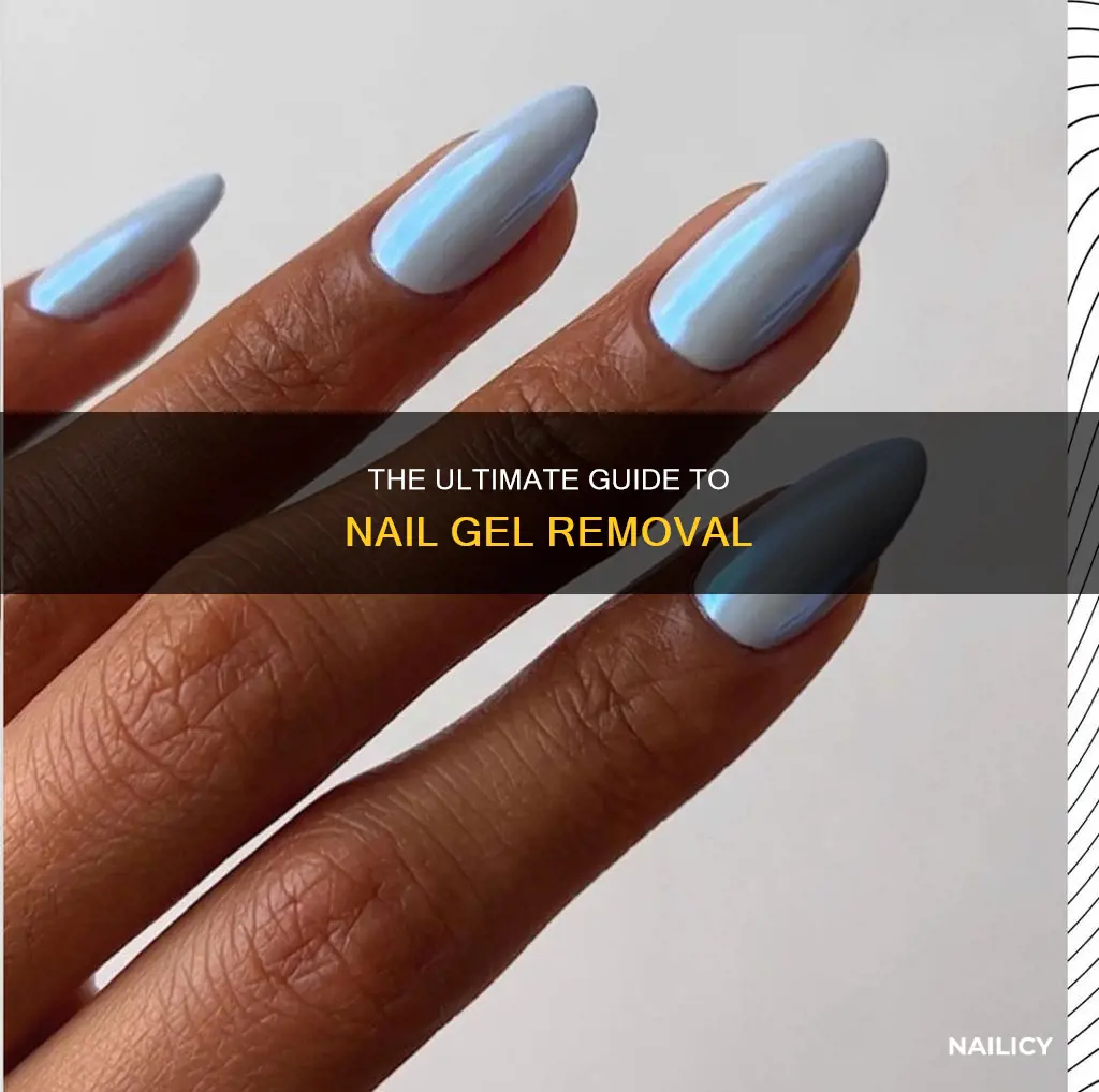 how to use nail gel removal